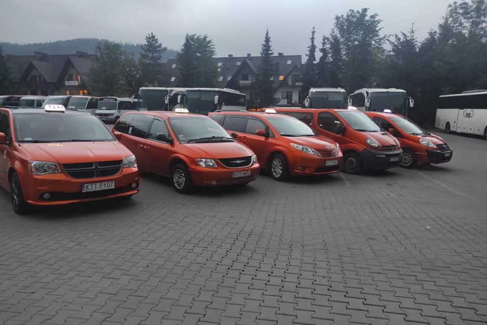 Taxi Zakopane Parzenica - flota